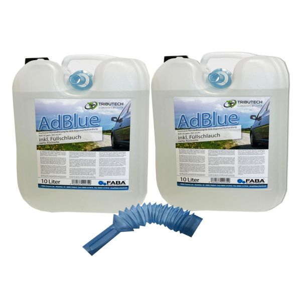 AdBlue 10 liter für Diesel Kraftreiniger additive Abgasbehandlung auf  Harnstoffbasis Hochreiner Harnstoff zur Abgasnachbehandlung EURO4 EURO5  EURO6